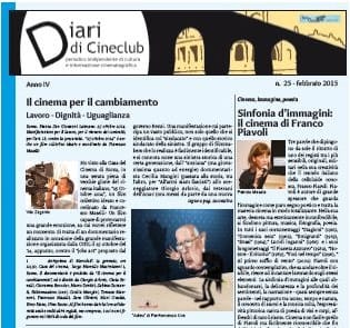 Copertina n. 25 – febbraio 2015