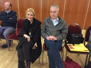 anna calvelli (bliblioteca del cinema "umberto barbaro" e alessandro macis (circolo la macchina cinema)