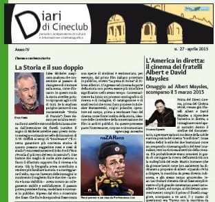 Copertina n. 27 – aprile 2015