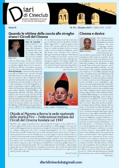 Copertina n. 54 – ottobre 2017