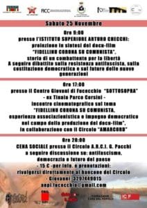 programma sabato 25
