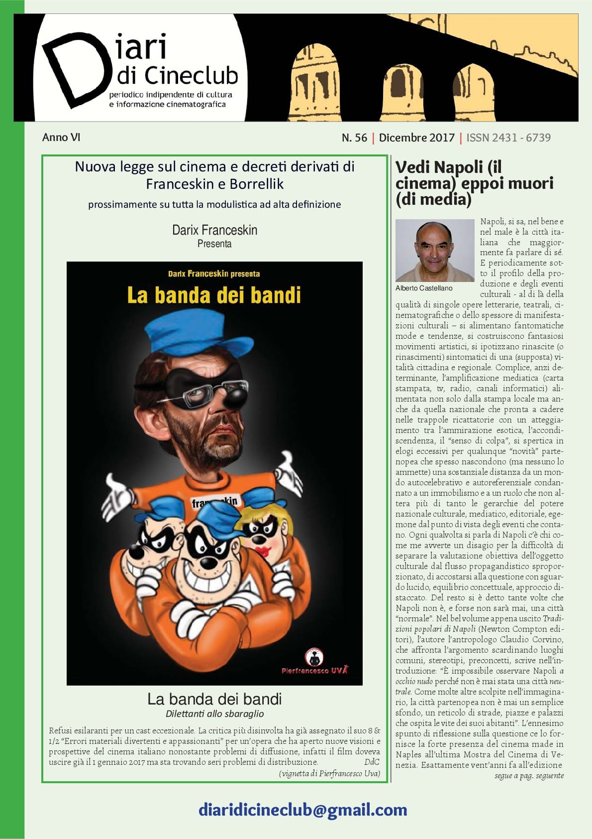 Copertina n. 56 – dicembre 2017