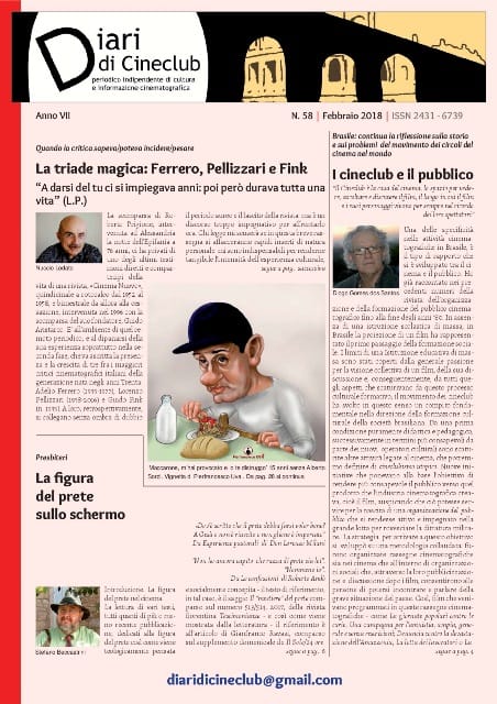 Copertina n. 58 – febbraio 2018