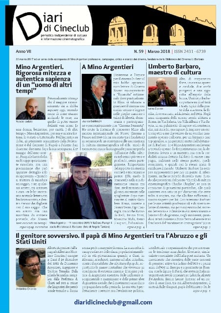 Copertina n. 59 – marzo 2018