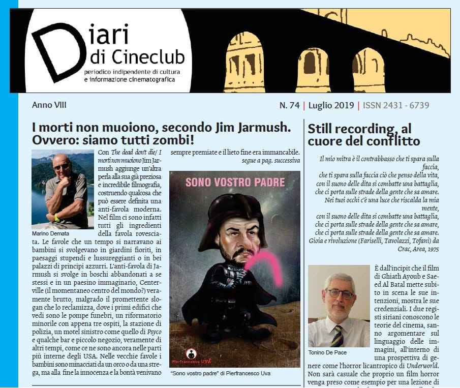 Copertina n. 74 – luglio 2019