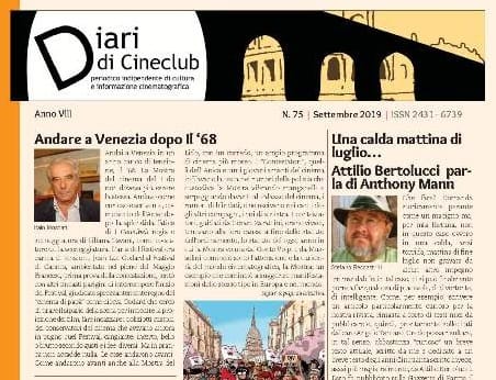 Copertina n. 75 – settembre 2019