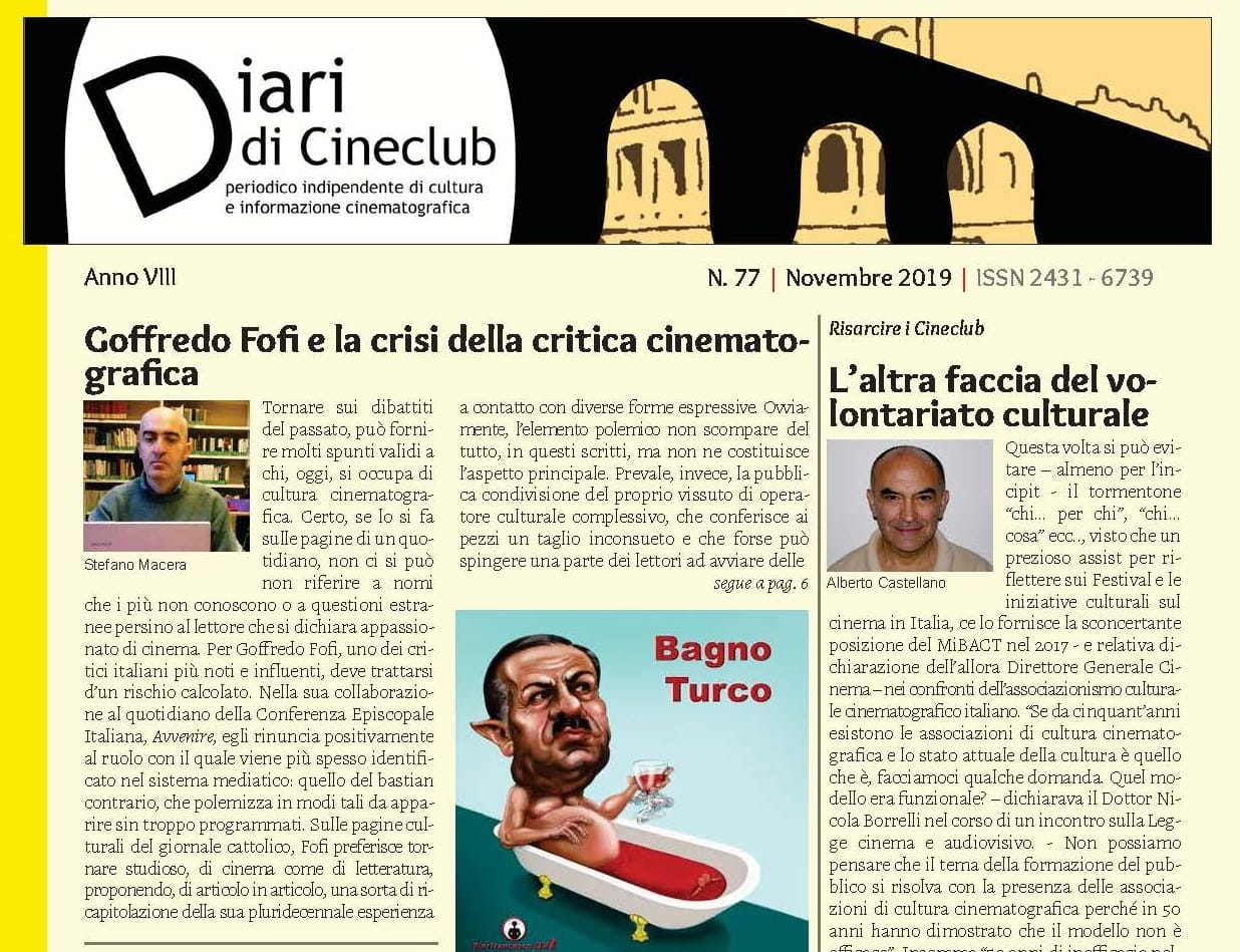 Copertina n. 77 – novembre 2019